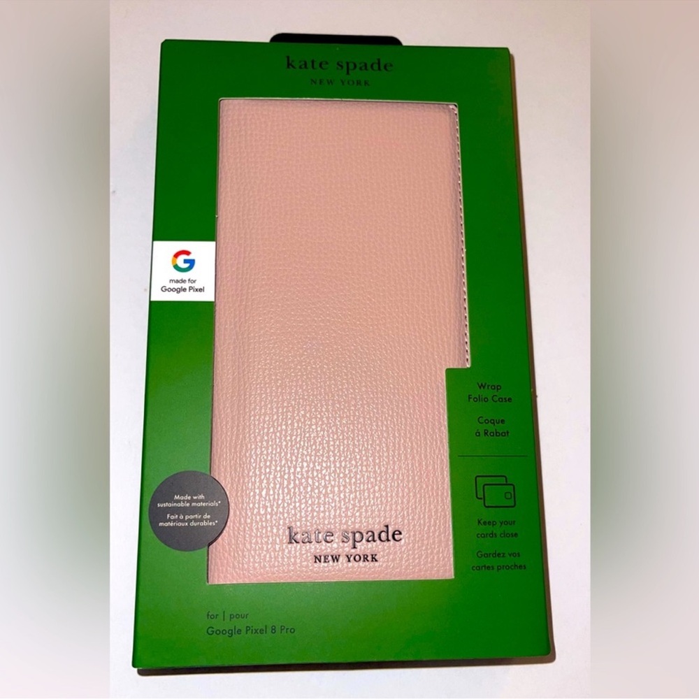 Kate Spade Pink  folio Phone Case